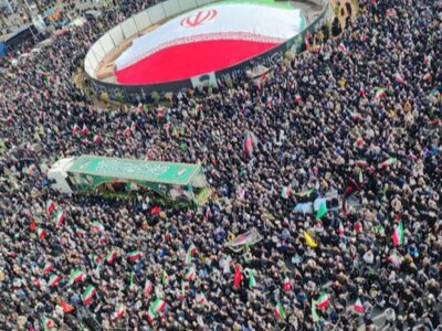 امروز یک رستاخیز ملی در ایران ایجاد شده است