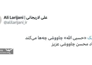 علی لاریجانی: موشک «حسبی الله» چاووشی چهها میکند
