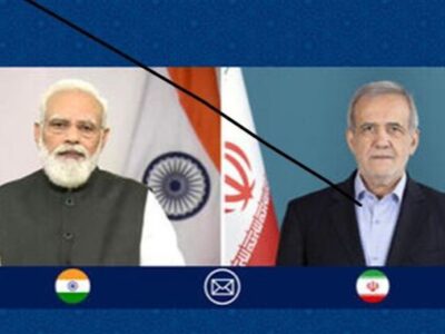 تاکید مسعود پزشکیان و مودی بر بررسی ابعاد تجاوزات آمریکا و رژیم صهیونیستی و توقف فوری آن