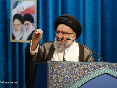 خطیب جمعه تهران: تا آمریکا و رژیم صهیونی هستند بشریت روی آرامش نخواهد دید