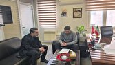 نشست پیمان حدادی با افشین پیروانی برای هماهنگی امور تیم