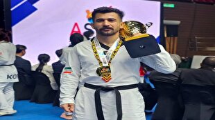 قهرمان تکواندو پارالمپیک: خون پاک ورزشکاران شهید، نهال غیرت را بارورتر می‌کند
