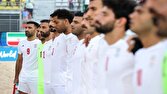 همگروهی فوتبال ساحلی ایران با امارات و عربستان