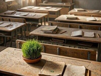 استوری شادمهر عقیلی برای دانش آموزان مدرسه میناب