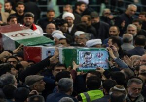 پیکر سخنگوی شهید سپاه تشییع شد