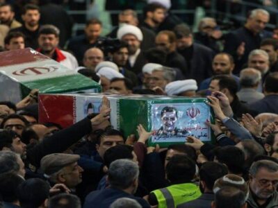 پیکر سخنگوی شهید سپاه تشییع شد