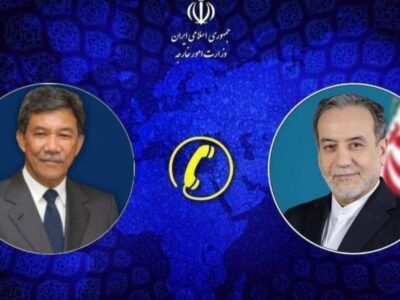 گفتوگوی تلفنی وزرای امور خارجه ایران و مالزی