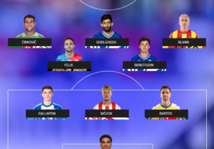چهارمین حضور قلی زاده در تیم منتخب لیگ لهستان