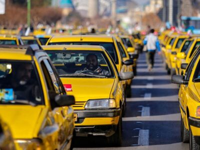 اطلاعیه تاکسیرانی تهران درباره تاکسی‌های آسیب دیده در جنگ رمضان