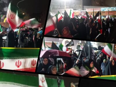 همایش وحدت و انسجام ملی در بیست و پنجمین شب میدان جمهوری