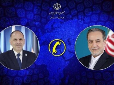 گفت‌وگوی وزرای امور خارجه ایران و یونان درباره پیامد‌های جنگ تحمیلی