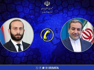 گفتگوی تلفنی عراقچی و وزیر خارجه ارمنستان