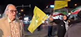 پرچمگردانی هنرمندان پیشکسوت همراه با مردم در خیابان