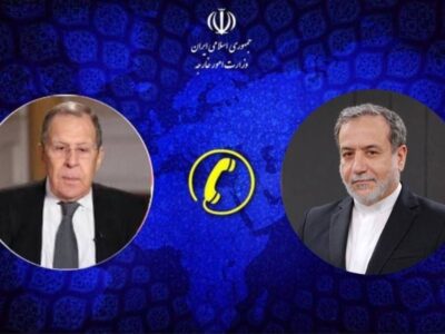 تماس تلفنی وزرای امور خارجه ایران و روسیه
