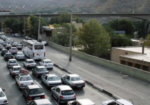 جاده چالوس یکطرفه شد