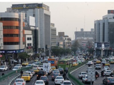 وضعیت ترافیک معابر و بزرگراههای پایتخت در پانزدهمین روز از فروردین