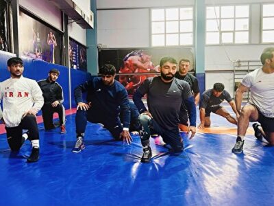 برگزاری دومین تمرین ملی پوشان فرنگی در قرقیزستان + فیلم