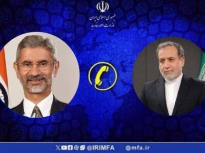 گفتگوی تلفنی وزرای امور خارجه ایران و هند