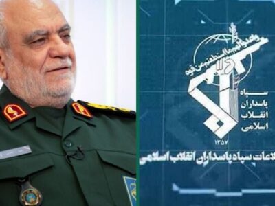 سازمان اطلاعات سپاه: از آمرین و عاملین جنایت به شهادت رسیدن سردار خادمی انتقام میگیریم