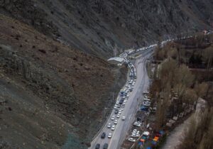 جاده چالوس یکطرفه شد