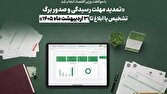 تمدید مهلت رسیدگی و صدور برگ تشخيص یا ابلاغ تا ۳۱ اردیبهشت ماه ۱۴۰۵