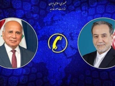گفتگوی تلفنی وزرای امور خارجه ایران و عراق