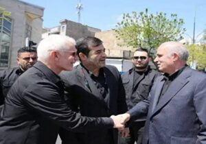 وزیر ورزش و تاج در مراسم اربعین رهبر شهید انقلاب