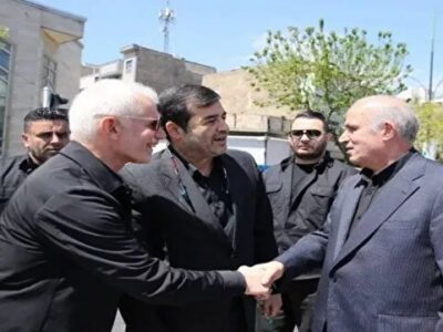 وزیر ورزش و تاج در مراسم اربعین رهبر شهید انقلاب