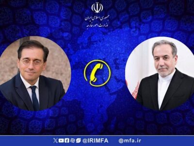 قدردانی عراقچی از مواضع اصولی و شرافتمندانه اسپانیا در مخالفت با تجاوز نظامی به ایران