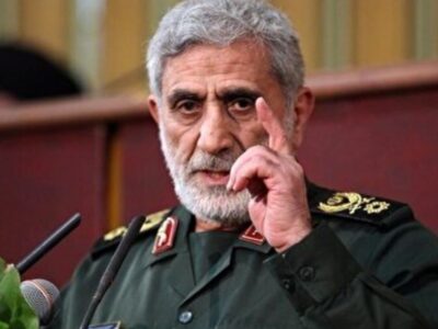 سردار قاآنی: آمریکا و صهیون به دست جبهه مقاومت اخراج میشوند