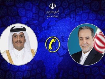 گفتوگوی تلفنی وزرای امور خارجه جمهوری اسلامی ایران و قطر