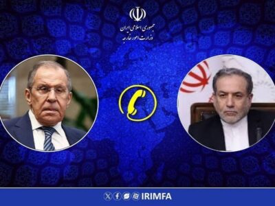 گفت وگوی تلفنی وزرای امور خارجه ایران و روسیه