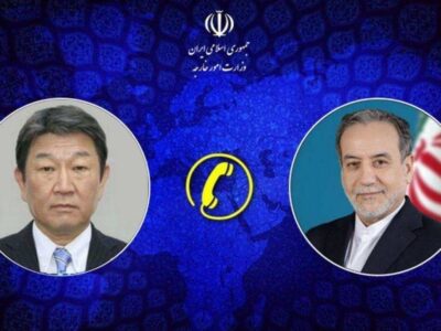 گفتگوی تلفنی وزرای امور خارجه جمهوری اسلامی ایران و ژاپن