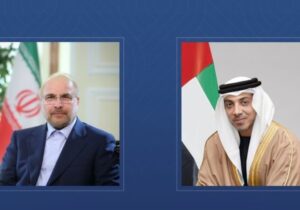 تماس معاون رئیس امارات با قالیباف