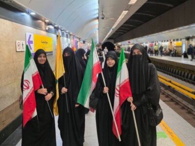 ارائه خدمات ویژه توسط مترو تهران به مناسبت اجتماع «دختران جانفدای ایران»