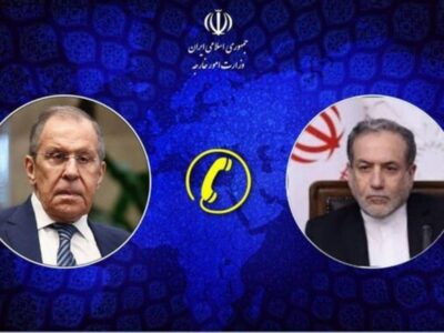 گفتگوی تلفنی وزرای امور خارجه جمهوری اسلامی ایران و روسیه