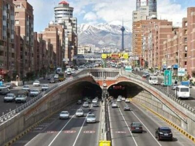 انسداد شبانه هر دو باند تونل توحید بهمدت ۵ ساعت