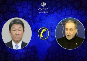 گفت و گوی تلفنی وزرای امور خارجه جمهوری اسلامی ایران و ژاپن