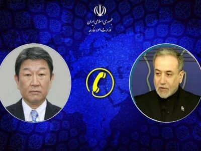 گفت و گوی تلفنی وزرای امور خارجه جمهوری اسلامی ایران و ژاپن