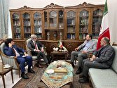 دیدار غریب آبادی با معاون وزیر خارجه نروژ، سفیر فرانسه و رئیس بانک بریکس