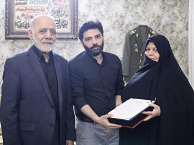 ابلاغ سلام رهبر معظم انقلاب به خانواده سپهبد شهید موسوی