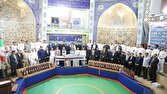 تجلیل از خانواده شهدا و بازماندگان ناوشکن دنا در زورخانه شهید فهمیده