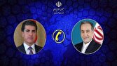 روابط ایران – عراق و تحولات منطقه، محور گفتوگوی عراقچی و بارزانی