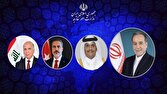 گفت‌و‌گو‌های تلفنی وزیر امور خارجه ایران با همتایان ترکیه‌ای، قطری و عراقی