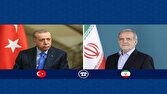 تأکید پزشکیان و اردوغان بر توسعه مناسبات تجاری