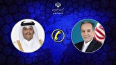 گفتوگوی تلفنی وزرای امور خارجه جمهوری اسلامی ایران و قطر