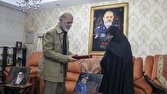 دیدار فرمانده قرارگاه خاتم با خانواده شهیدان نصیرزاده و درهباغی