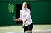 یزدانی قهرمان رقابتهای ۱۰۰۰ امتیازی تنیس بانوان شد