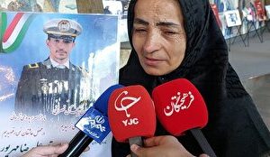 هنوز شهادت پسرم را باور نمی‌کنم + فیلم
