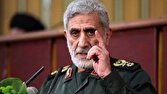 سردار قاآنی: حزبالله لبنان ۱۰۴ روز در جنگ تحمیلی سوم دوشادوش ایران جنگید